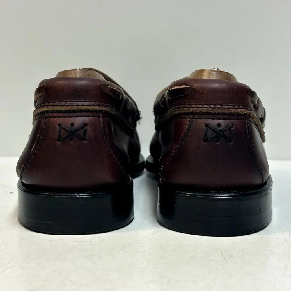 WORN TWICE Rancourt & Co. x Bass Weejun Tassel Loafer Thorne Made in Maine USA 7